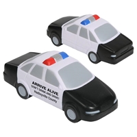 Custom Printed Police Car Stress Ball