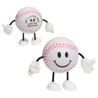 Branded Custom Baseball Figure Stress Ball