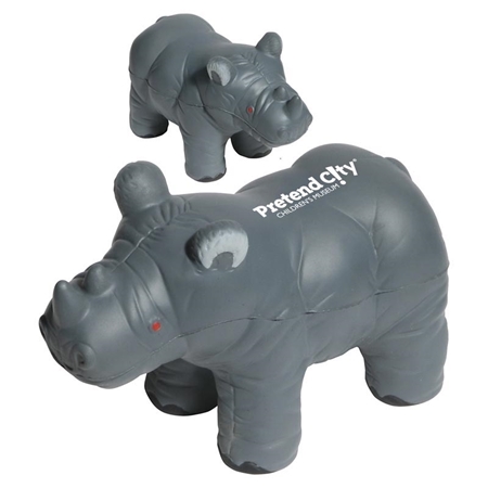 Custom Printed Rhino Stress Ball