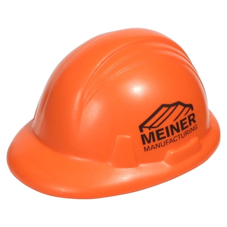 Hard Hat Stress Ball With Logo