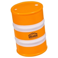 Custom Printed Safety Barrel Stress Ball