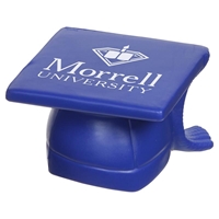 Imprinted Mortarboard Hat Stress Ball
