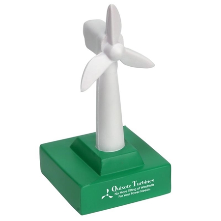 Custom Printed Wind Turbine Stress Ball