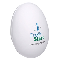 Promotional White Egg Stress Ball