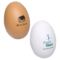 Imprinted Egg Stress Balls