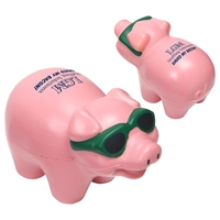 Promotional Cool Pig Stress Ball