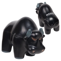 Branded Wall Street Bull Stress Ball