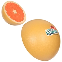 Branded Grapefruit Half Stress Ball