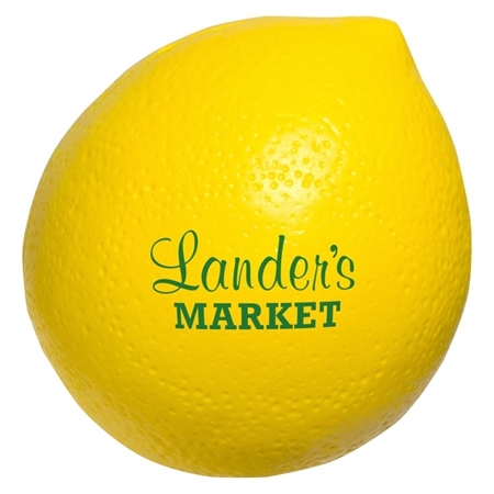 Personalized Lemon Stress Ball