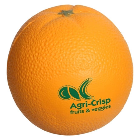 Branded Orange Stress Ball