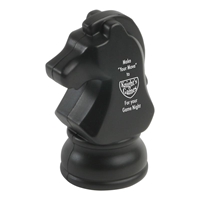 Custom Printed Knight Chess Piece Stress Ball