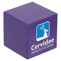 Branded Custom Cube Stress Ball