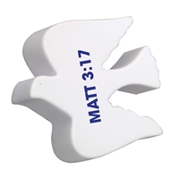 Imprinted Dove Stress Ball