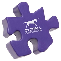 Custom Puzzle Piece Stress Ball