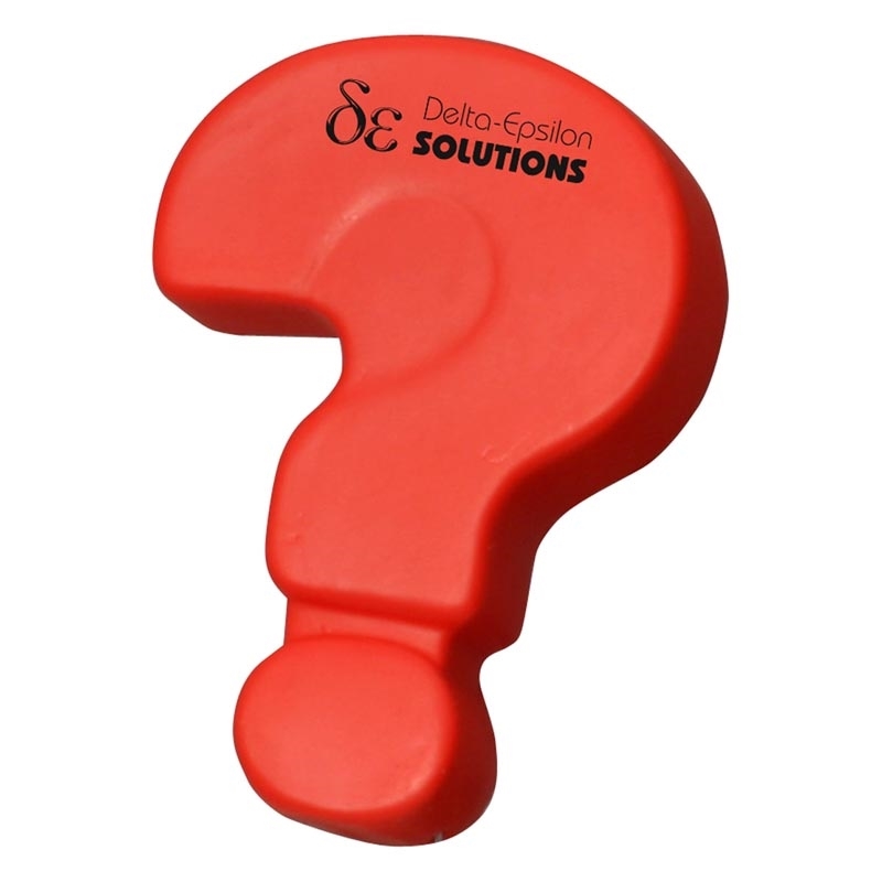 Custom Printed Question Mark Stress Ball