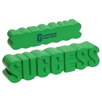 Custom Printed Success Word Stress Ball