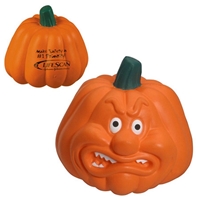 Promotional Pumpkin Angry Stress Ball