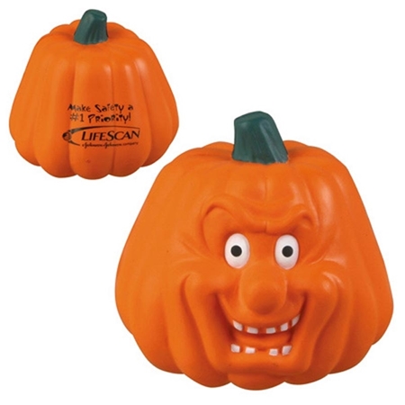 stress ball pumpkin