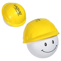 Custom Hard Hat Mad Cap Stress Ball