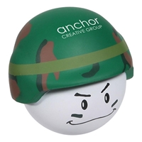 Personalized Soldier Mad Cap Stress Ball