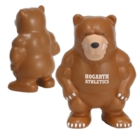 Custom Bear Mascot Stress Ball