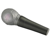 Promotional Microphone Stress Ball