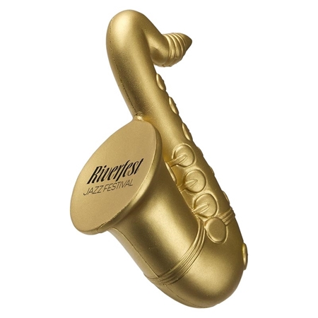 Promotional Saxophone Stress Ball