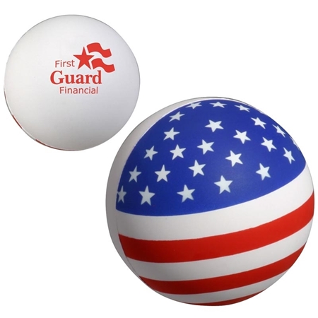 Promotional Patriotic Stress Ball