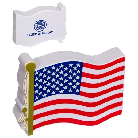 Promotional US Flag Stress Ball