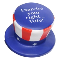 Promotional Uncle Sam Hat Stress Ball
