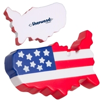 Promotional US Map Stress Ball