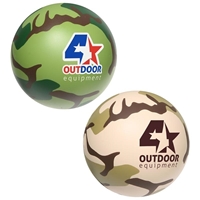 Promotional Camouflage Stress Balls