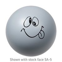 Custom Made Emoticon Stress Ball