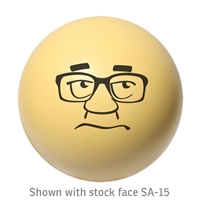 Custom Printed Emoticon Stress Ball