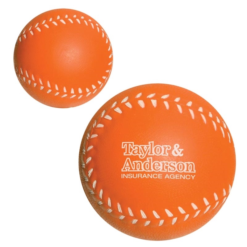 Promotional Baseball Stress Ball with Custom Logo