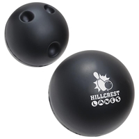 Imprinted Bowling Ball Stress Ball