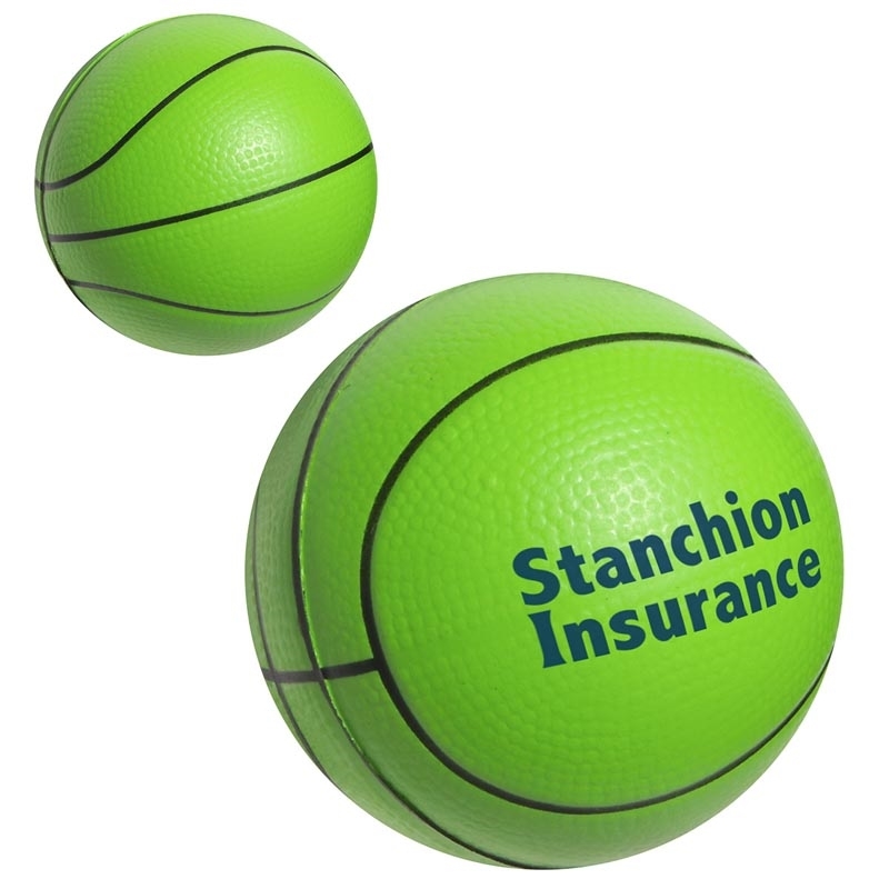 Customized Basketball Stress Ball with Printed Logo