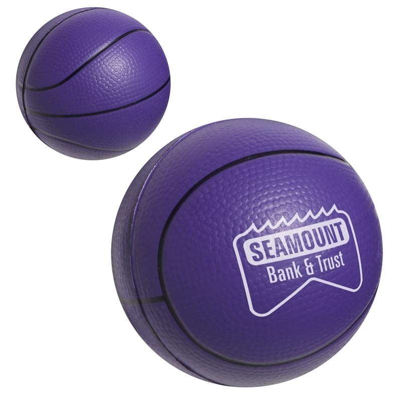 Customized Basketball Stress Ball with Printed Logo