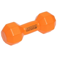 Orange Imprinted Dumbbell Stress Ball