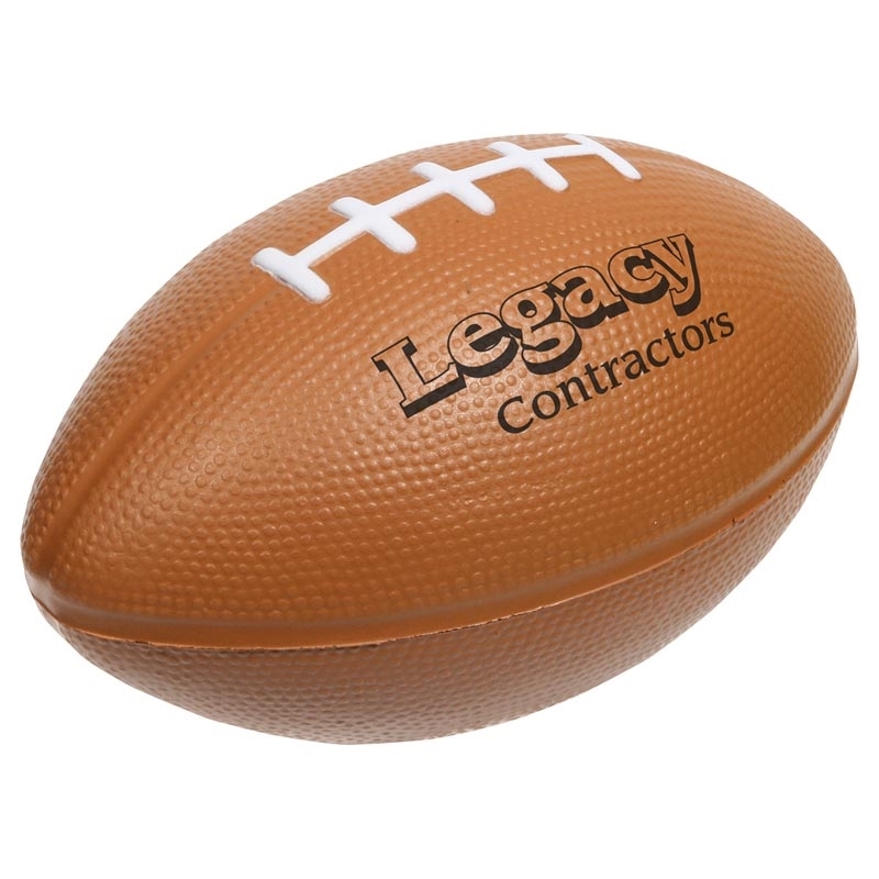Customized Large Football Stress Ball with Printed Logo