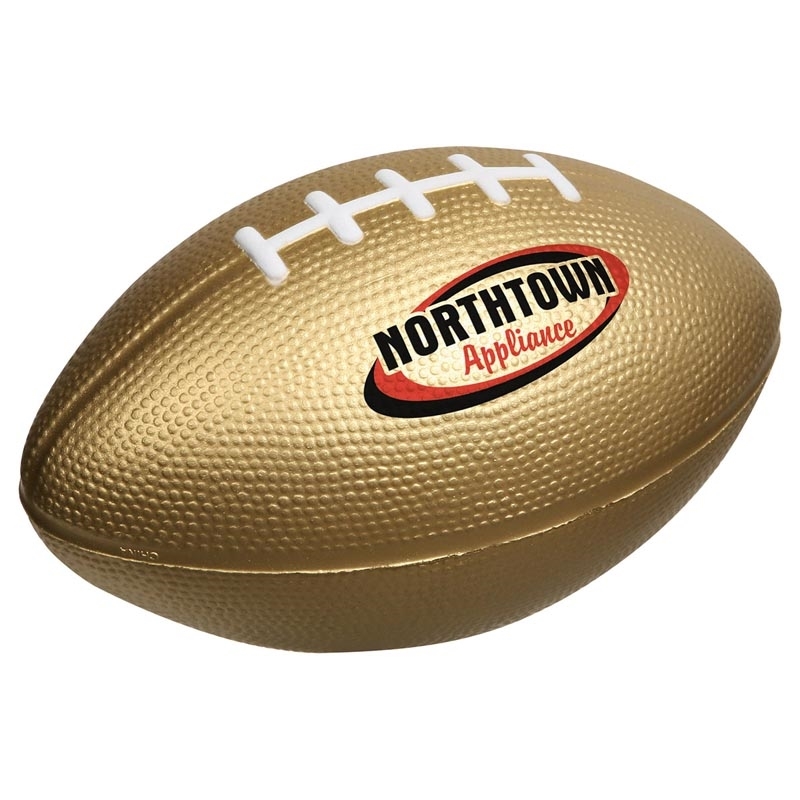Customized Large Football Stress Ball with Printed Logo