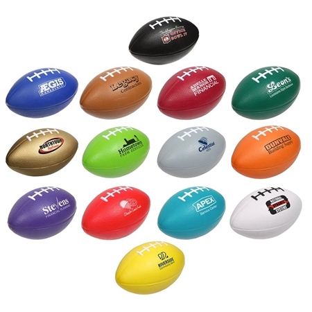 Picture of Custom Printed Large Football Stress Ball