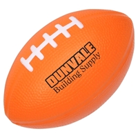 Medium Football Stress Ball printed with your logo
