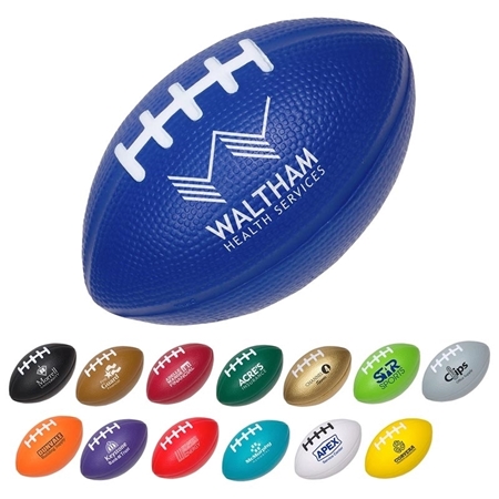 Custom Printed Medium Football Stress Ball