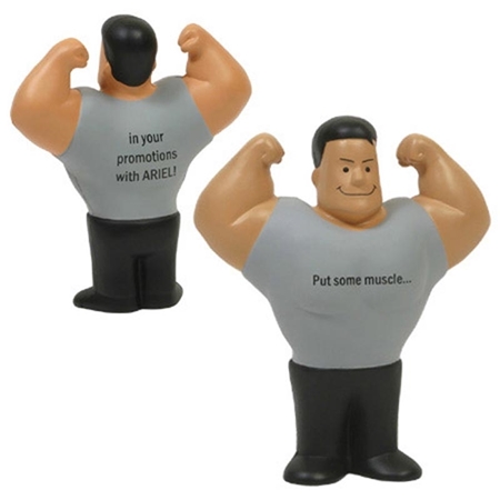 Promotional Muscle Man Stress Ball