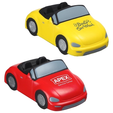 Customizable Convertible Car Stress Balls