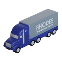 Semi Truck Stress Ball With Logo