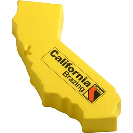 Personalized California Shape Stress Ball