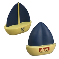 Promotional Sailboat Stress Ball