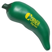 Chili Pepper Stress Ball With Logo